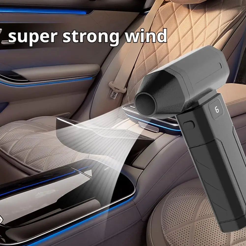 Turbo jet blower nozzle attachments