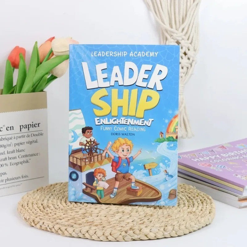 Kids leadership activity comic book